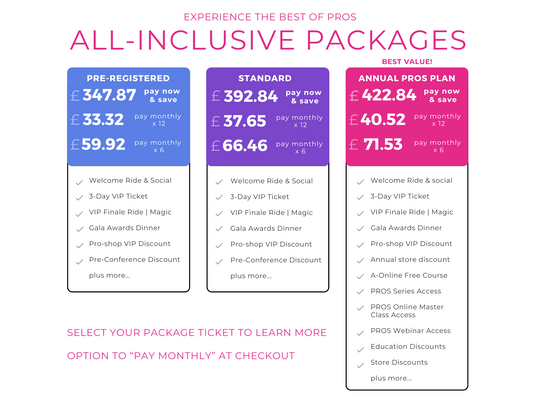 PROS 2025 Inclusive Package | Standard